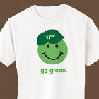 Go Green Personalized Organic T-shirt